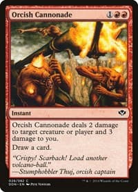 Orcish Cannonade - Duel Decks: Speed vs. Cunning - Magic: The Gathering card