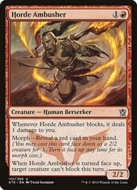 Horde Ambusher - Khans of Tarkir - Magic: The Gathering card