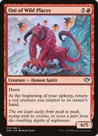 Oni of Wild Places - Duel Decks: Speed vs. Cunning - Magic: The Gathering card