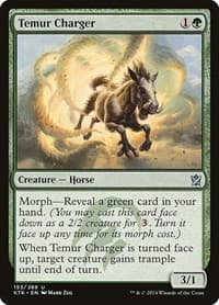 Temur Charger - Khans of Tarkir - Magic: The Gathering card
