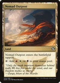 Nomad Outpost - Duel Decks: Speed vs. Cunning - Magic: The Gathering card