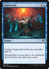 Mana Leak - Duel Decks: Speed vs. Cunning - Magic: The Gathering card
