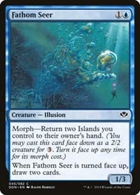 Fathom Seer - Duel Decks: Speed vs. Cunning - Magic: The Gathering card