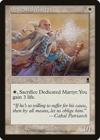 Dedicated Martyr - Odyssey - Magic: The Gathering card