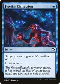 Fleeting Distraction - Duel Decks: Speed vs. Cunning - Magic: The Gathering card