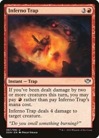Inferno Trap - Duel Decks: Speed vs. Cunning - Magic: The Gathering card