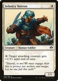 Infantry Veteran - Duel Decks: Speed vs. Cunning - Magic: The Gathering card