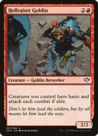Hellraiser Goblin - Duel Decks: Speed vs. Cunning - Magic: The Gathering card