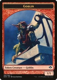 Goblin Token - Duel Decks: Speed vs. Cunning - Magic: The Gathering card