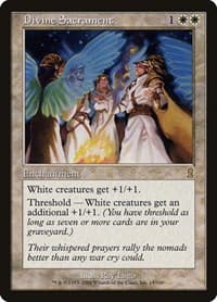 Divine Sacrament - Odyssey - Magic: The Gathering card