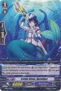 Battle Siren, Dorothea (Holo) - Trial Deck 7: Descendants of the Marine Emperor - Cardfight Vanguard card