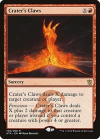 Crater's Claws - Khans of Tarkir - Magic: The Gathering card