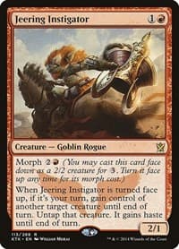 Jeering Instigator - Khans of Tarkir - Magic: The Gathering card