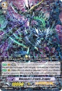 Venomous Breath Dragon (Holo) - Trial Deck 10: Purgatory Revenger - Cardfight Vanguard card