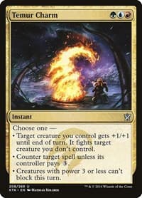 Temur Charm - Khans of Tarkir - Magic: The Gathering card