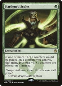 Hardened Scales - Khans of Tarkir - Magic: The Gathering card