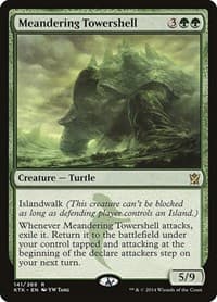 Meandering Towershell - Khans of Tarkir - Magic: The Gathering card