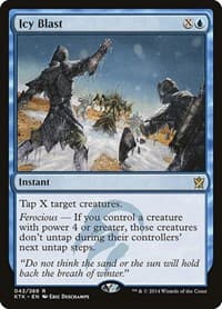 Icy Blast - Khans of Tarkir - Magic: The Gathering card