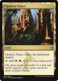 Opulent Palace - Khans of Tarkir - Magic: The Gathering card