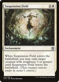 Suspension Field - Khans of Tarkir - Magic: The Gathering card