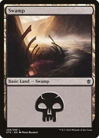 Swamp (258) - Khans of Tarkir - Magic: The Gathering card