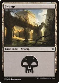 Swamp (259) - Khans of Tarkir - Magic: The Gathering card