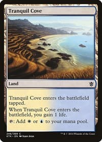Tranquil Cove - Khans of Tarkir - Magic: The Gathering card