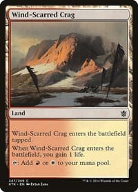 Wind-Scarred Crag - Khans of Tarkir - Magic: The Gathering card