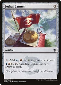Jeskai Banner - Khans of Tarkir - Magic: The Gathering card