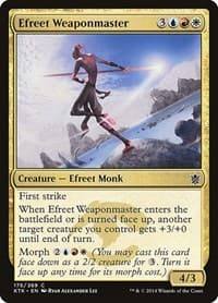 Efreet Weaponmaster - Khans of Tarkir - Magic: The Gathering card
