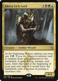 Kheru Lich Lord - Khans of Tarkir - Magic: The Gathering card