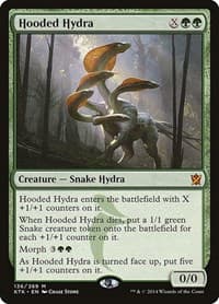 Hooded Hydra - Khans of Tarkir - Magic: The Gathering card