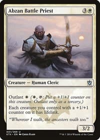 Abzan Battle Priest - Khans of Tarkir - Magic: The Gathering card