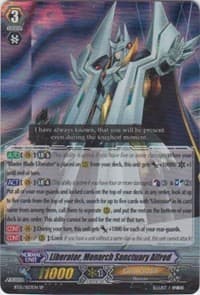 Liberator, Monarch Sanctuary Alfred (SP) - BT15: Infinite Rebirth - Cardfight Vanguard card