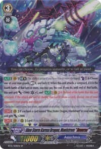 Blue Storm Karma Dragon, Maelstrom "Reverse" (SP) - BT15: Infinite Rebirth - Cardfight Vanguard card