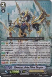 Liberator, Holy Shine Dragon - BT15: Infinite Rebirth - Cardfight Vanguard card
