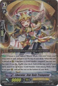 Liberator, Star Rain Trumpeter - BT15: Infinite Rebirth - Cardfight Vanguard card
