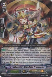 Liberator, Star Rain Trumpeter (SP) - BT15: Infinite Rebirth - Cardfight Vanguard card