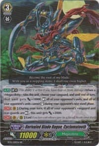 Unrivaled Blade Rogue, Cyclomatooth - BT15: Infinite Rebirth - Cardfight Vanguard card