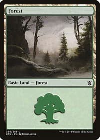 Forest (268) - Khans of Tarkir - Magic: The Gathering card