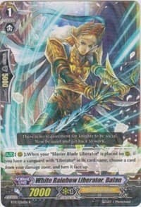 White Rainbow Liberator, Balan - BT15: Infinite Rebirth - Cardfight Vanguard card