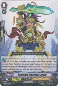 Yearning Liberator, Arum - BT15: Infinite Rebirth - Cardfight Vanguard card