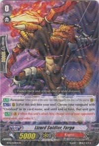 Lizard Soldier, Fargo - BT15: Infinite Rebirth - Cardfight Vanguard card