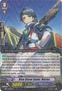 Blue Storm Cadet, Marios - BT15: Infinite Rebirth - Cardfight Vanguard card