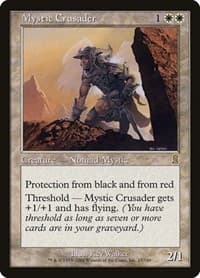 Mystic Crusader - Odyssey - Magic: The Gathering card
