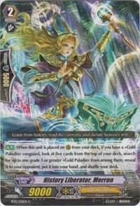 History Liberator, Merron - BT15: Infinite Rebirth - Cardfight Vanguard card