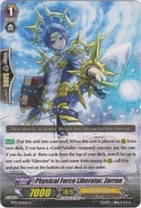 Physical Force Liberator, Zorron - BT15: Infinite Rebirth - Cardfight Vanguard card