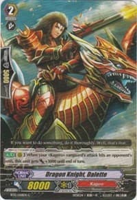 Dragon Knight, Dalette - BT15: Infinite Rebirth - Cardfight Vanguard card
