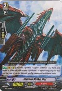 Wyvern Strike, Jiet - BT15: Infinite Rebirth - Cardfight Vanguard card