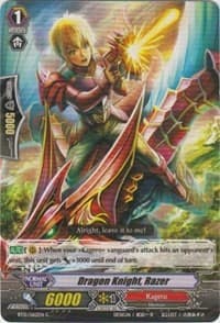 Dragon Knight, Razer - BT15: Infinite Rebirth - Cardfight Vanguard card